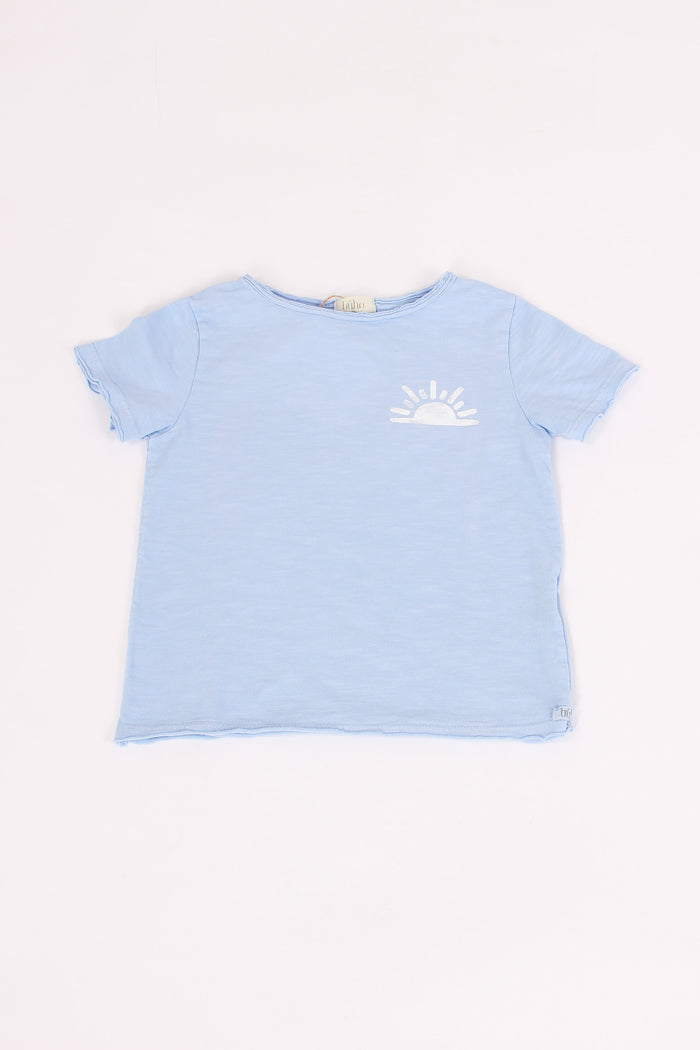 T-shirt Sunset Placid Blue-3