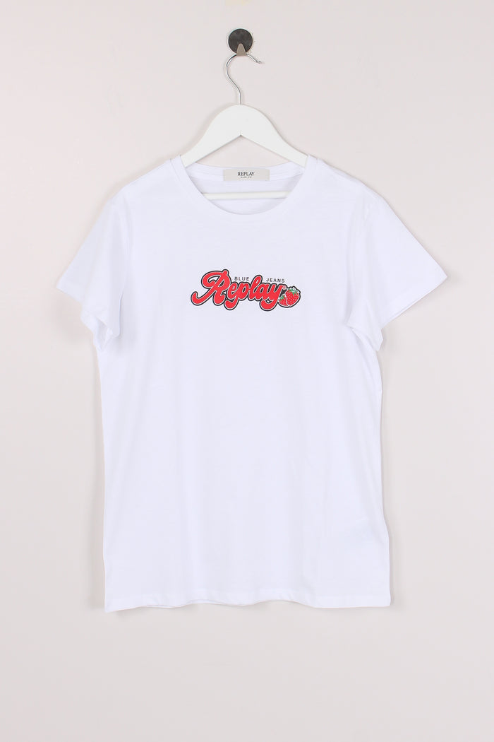 T-shirt Logo Bianco