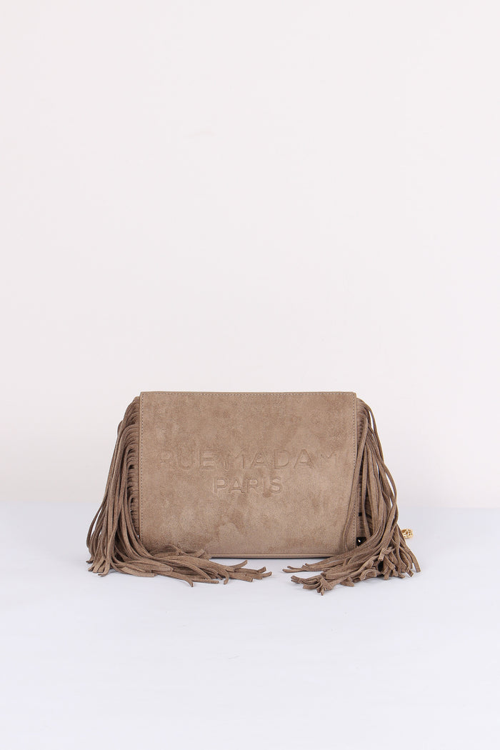 Clutch Frange Grey