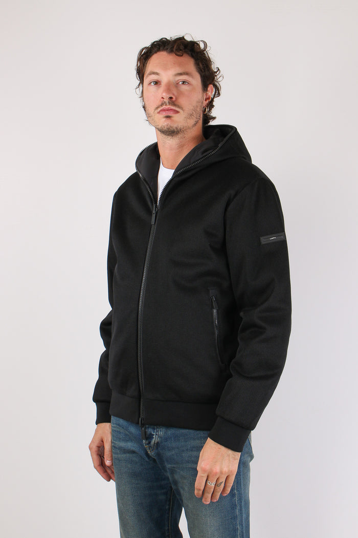 Bomber Cappuccio Black-6