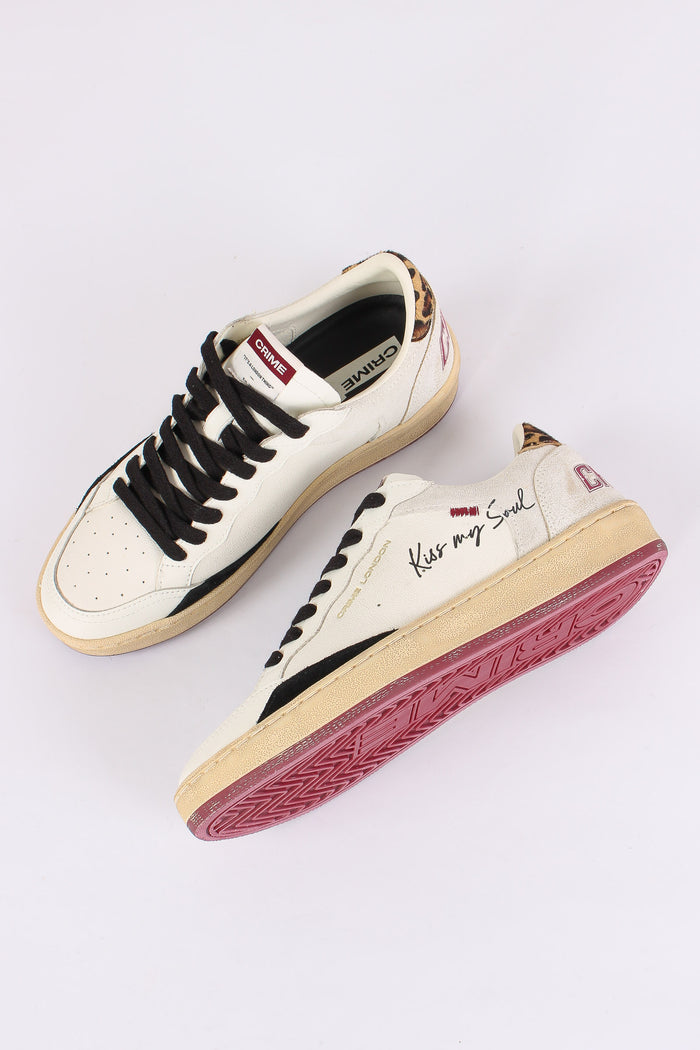 Sneakers Chelsea Animalier White-2