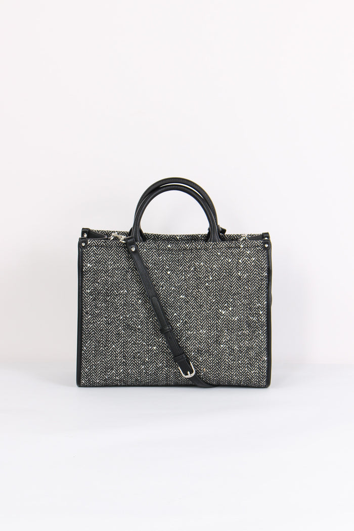 Shopping Tweed Nero-5