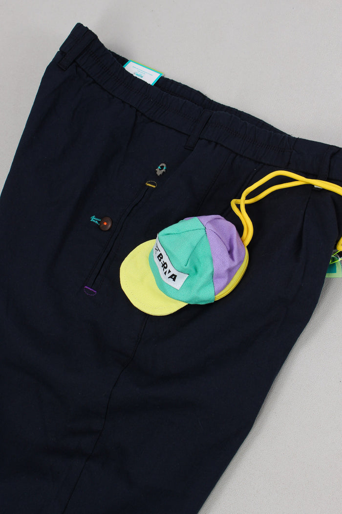 Pantalaccio Misto Lino Blu-5