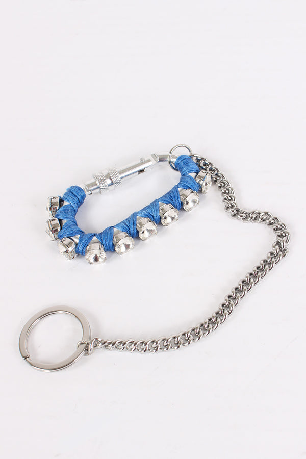 Portachiavi Charms Blu Cobalto