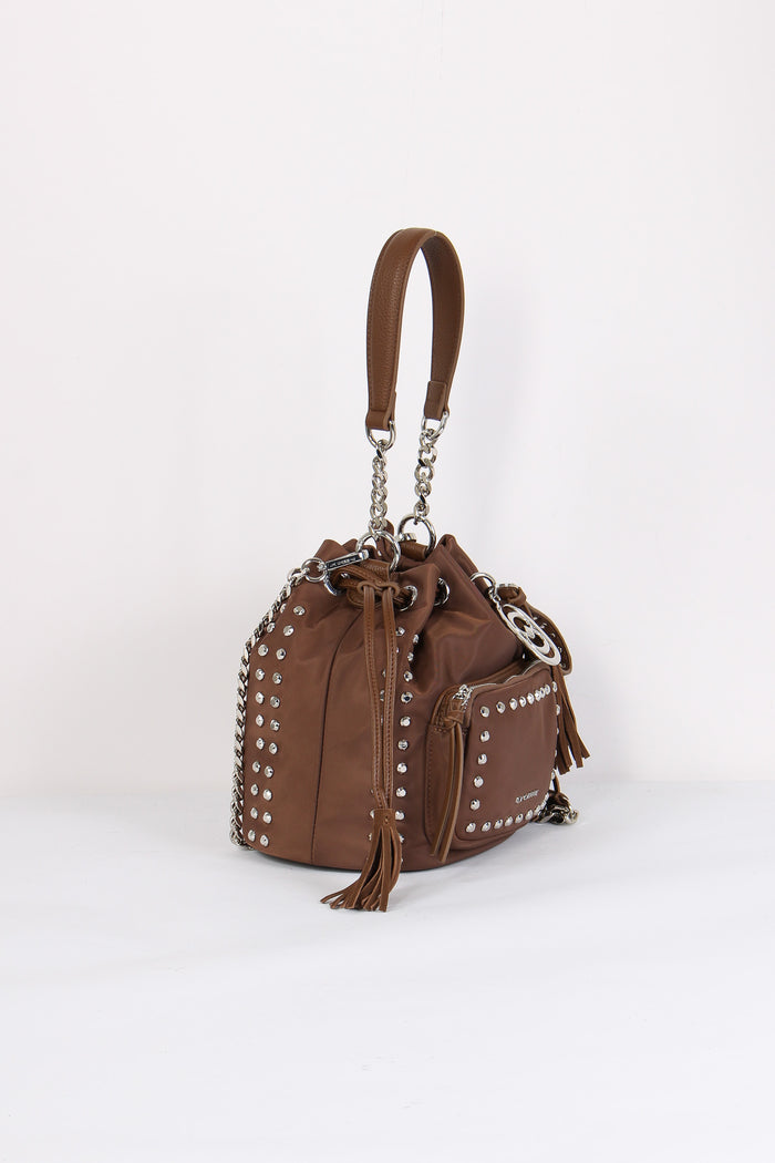 Secchiello Nylon Borchie Brown-5