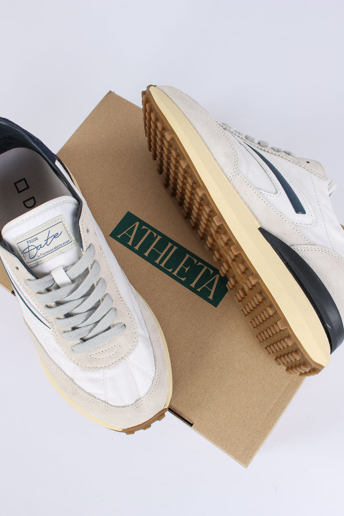 Sneakers Athleta Nylon White/blue-4