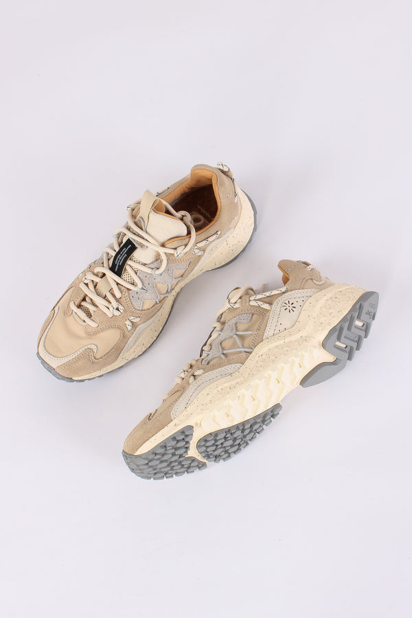 Sneakers Yamabushi Cow Suede Taupe/beige-2