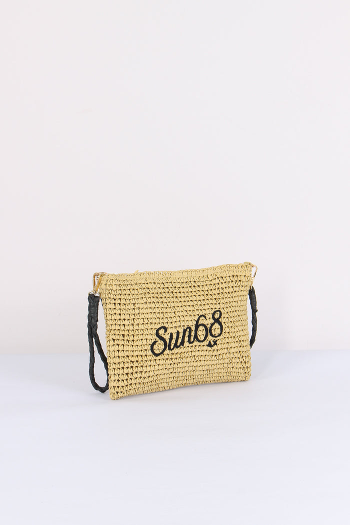 Pochette Rafia Beige-6