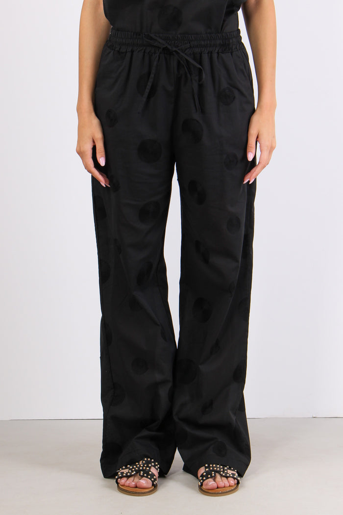 Pantalone Palazzo Mussola Rica Nero-2