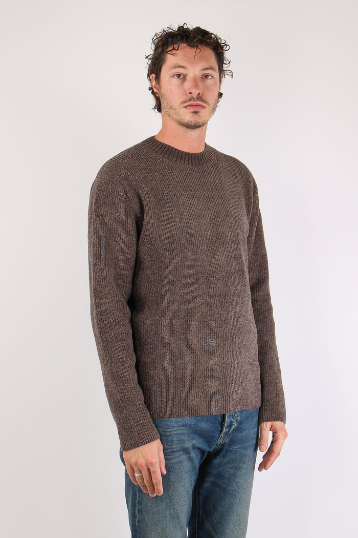 Maglia Girocollo Costa Inglese Brown-6
