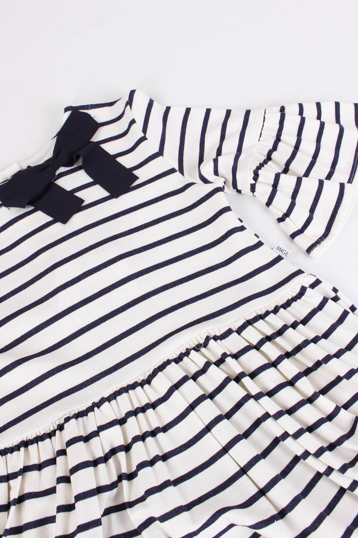 Abito Jersey Riga Blu/bianco-3