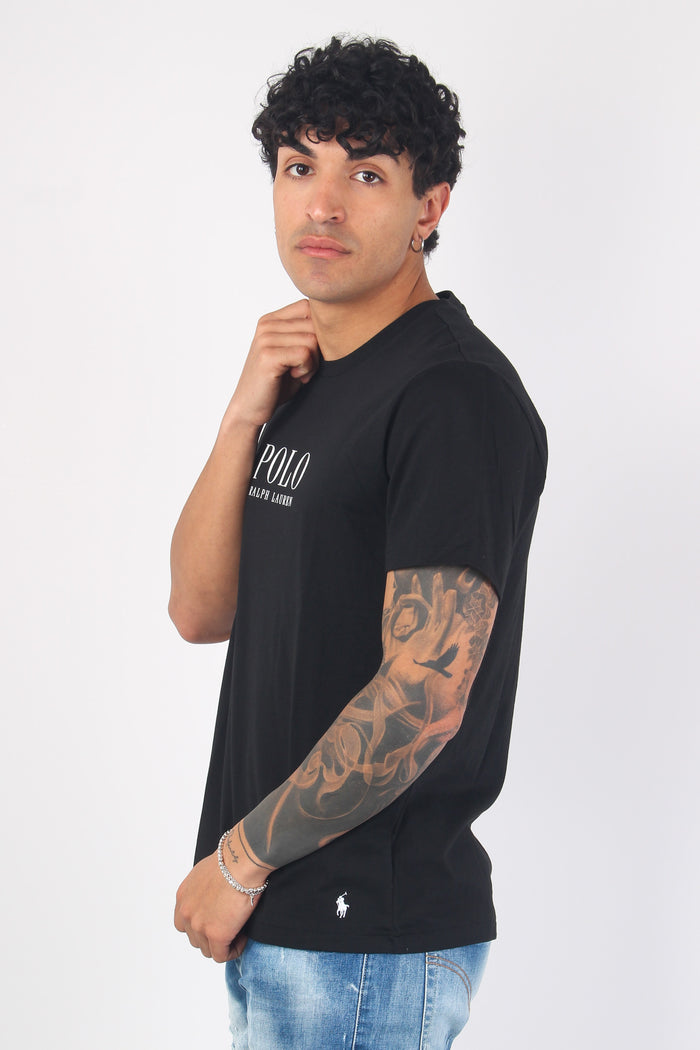 T-shirt Underwear Scritta Black-5
