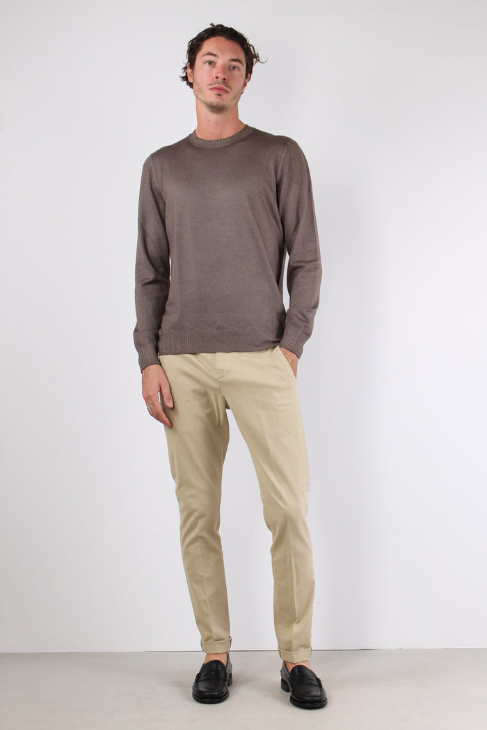 Gaubert Pantalone Gabardina Beige
