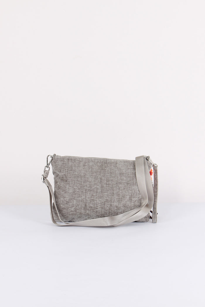 Pochette Velluto Grigio-3
