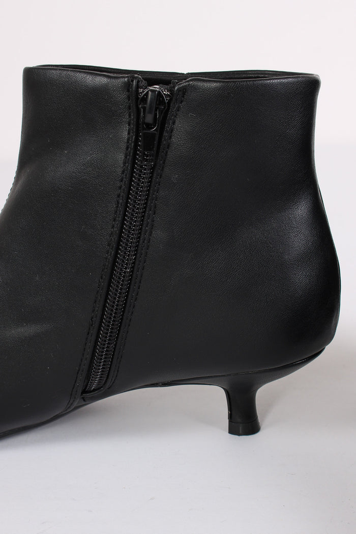 Tronchetto Tacco Basso Black-5