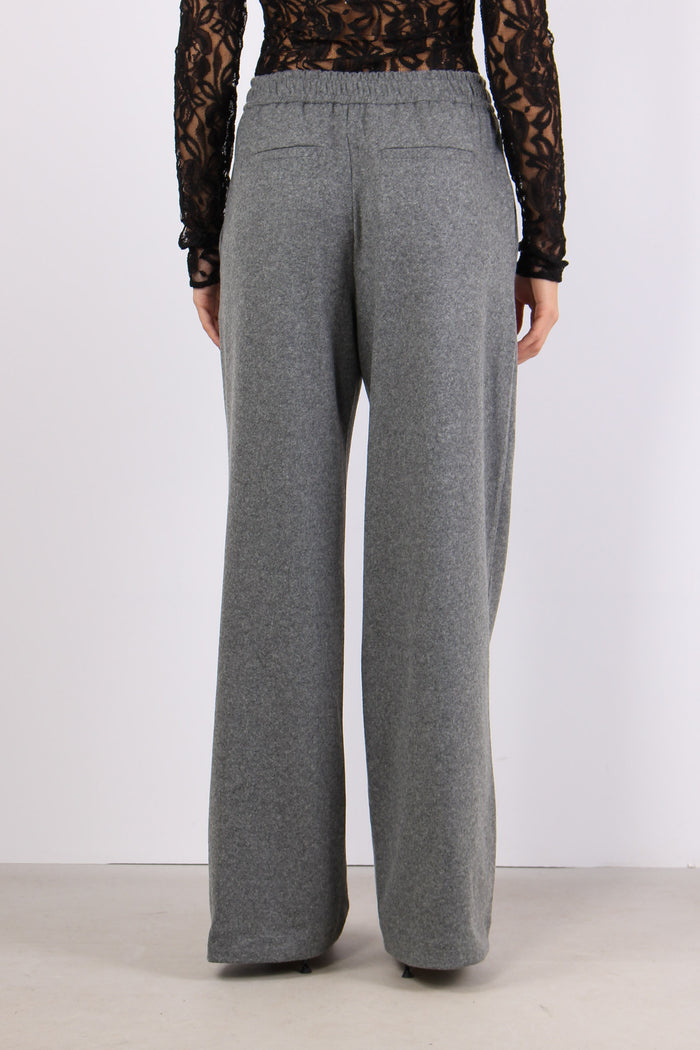 Ramona Pantalone Flanella Pala Grigio Corvo-5