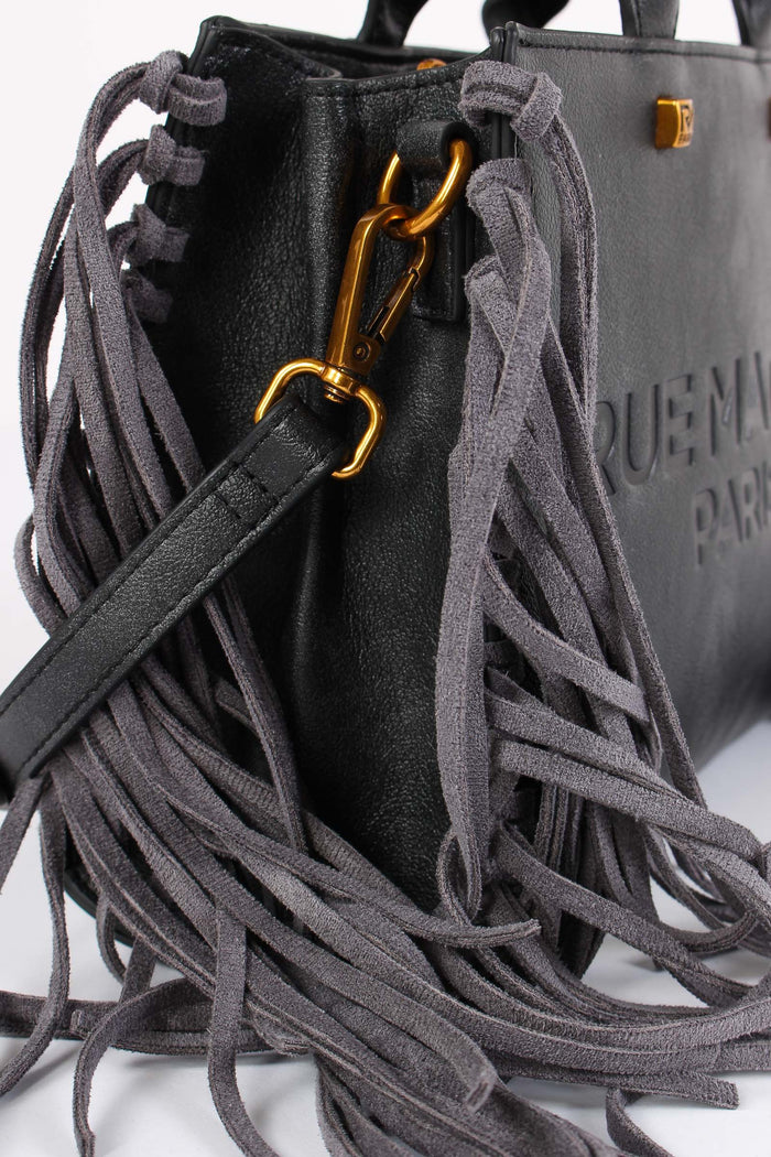 Shopping Mini Frange Vintage Black-6