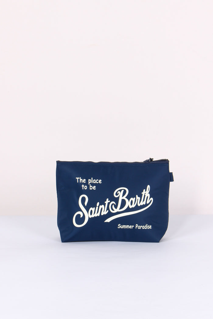 Aline Pochette Nylon Blue Navy-4