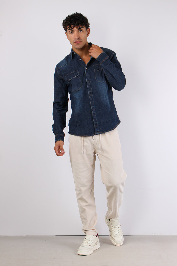 Camicia Denim Denim-3
