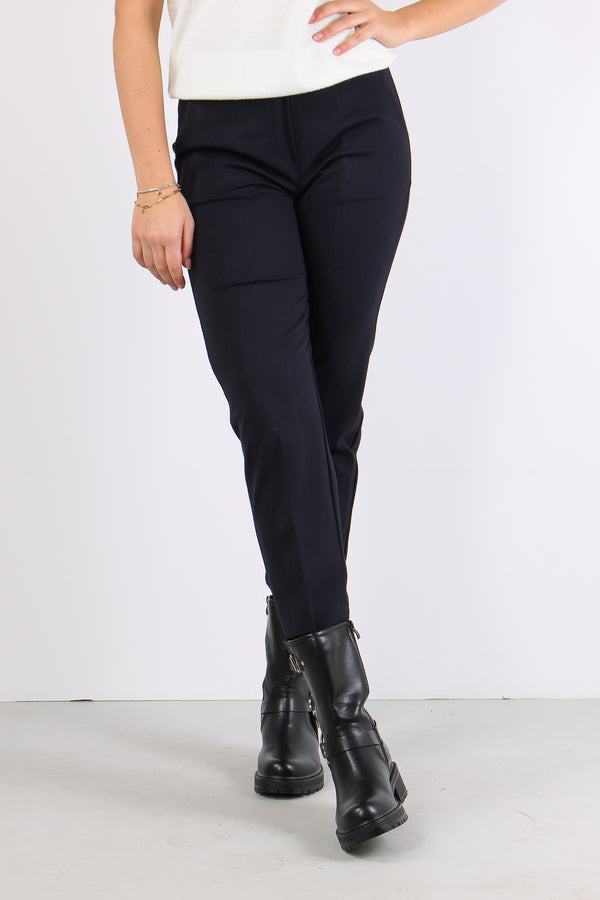 Pantalone Punto Milano Spacche Blu-2