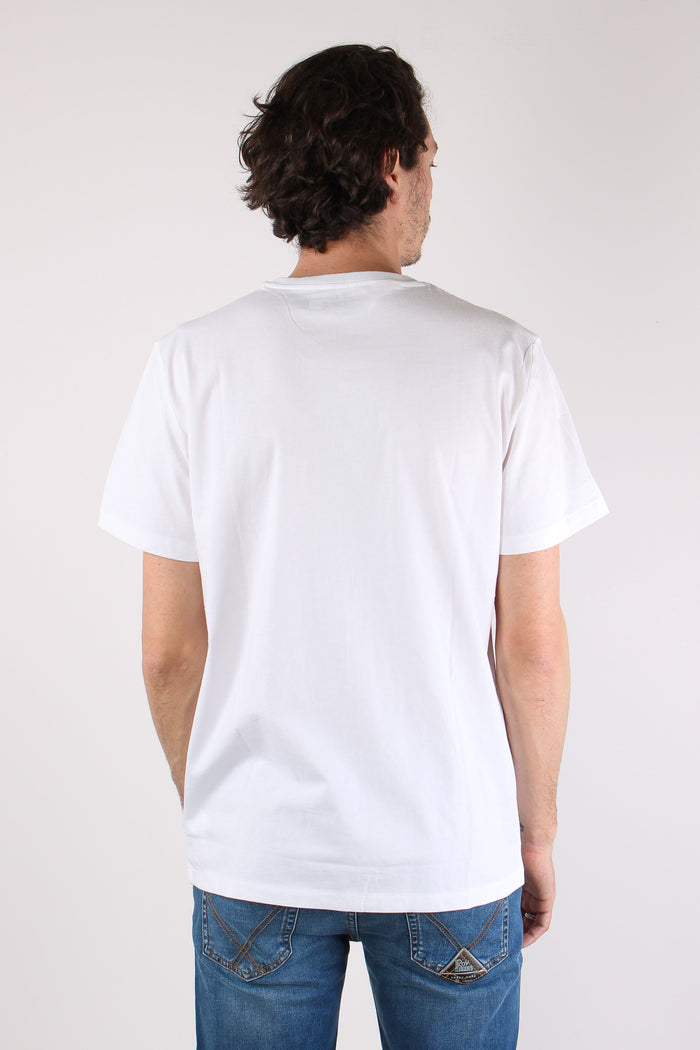 T-shirt Underwear Logo White-4