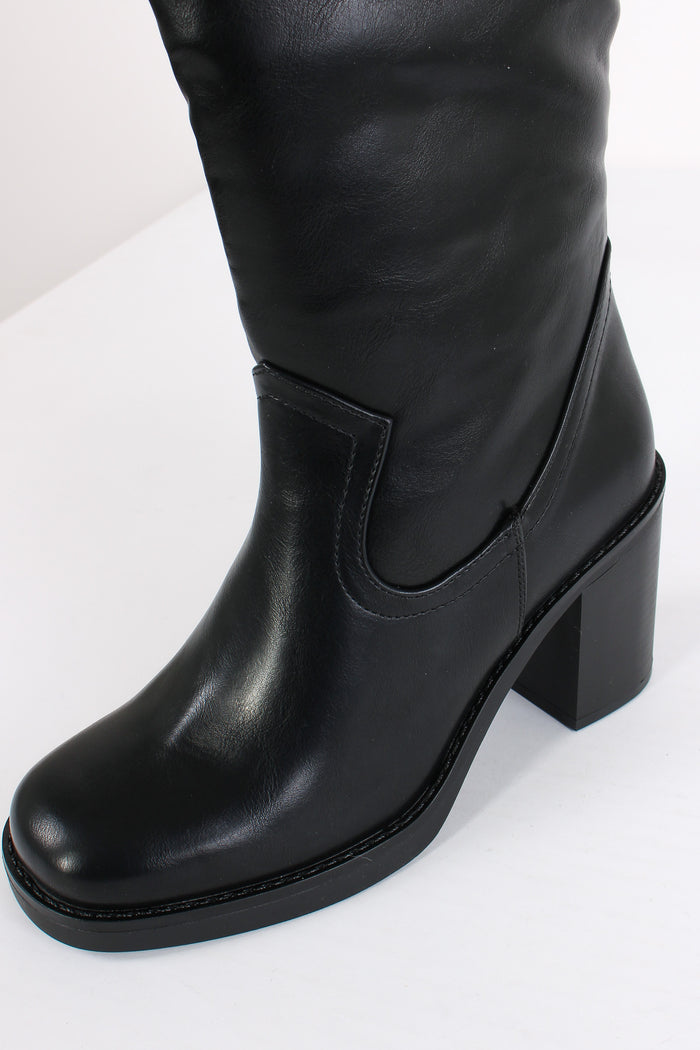 Stivale Tacco Black-7