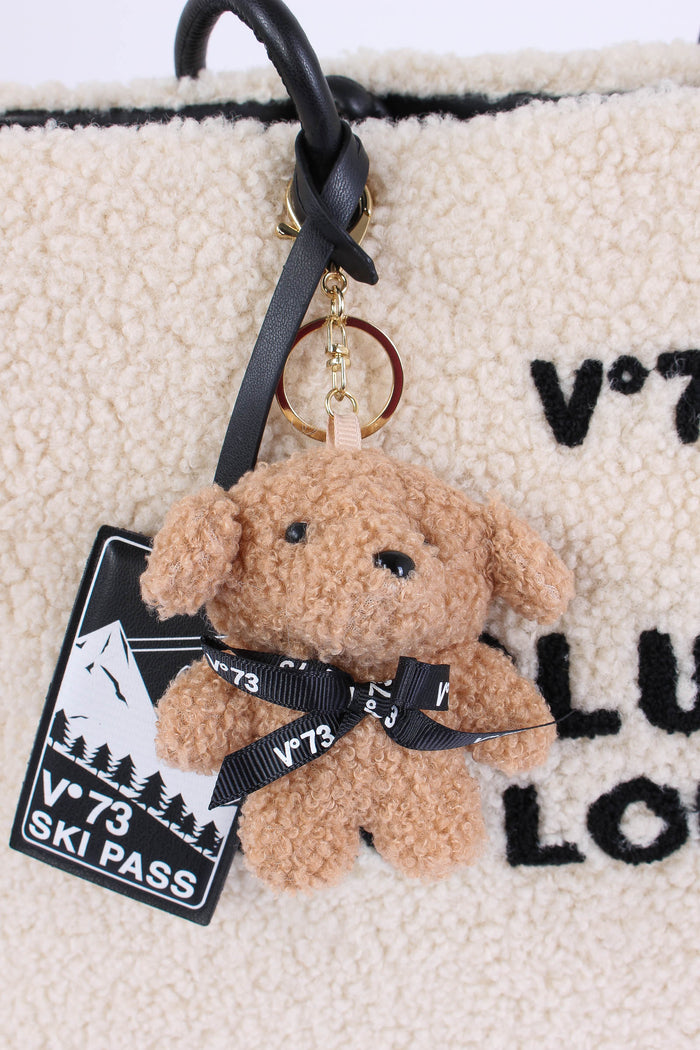 Ski Lounge Shopping Teddy Ecru/nero-7