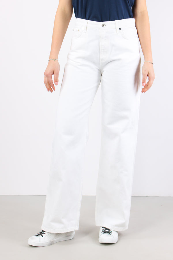 Denim Palazzo White-2