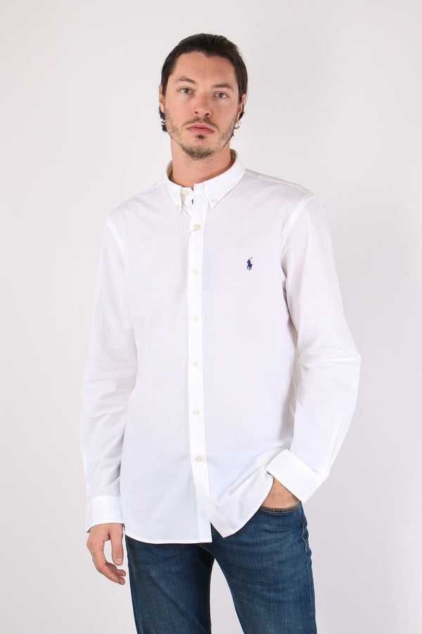 Camicia Slim Botton Down White