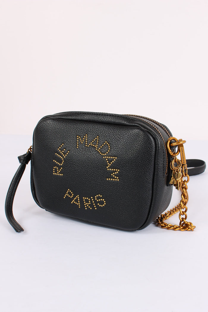 Camera Bag Logo Borchie Black-4
