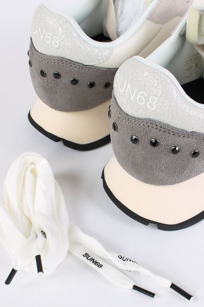 Sneaker Ally Studs Bianco-7