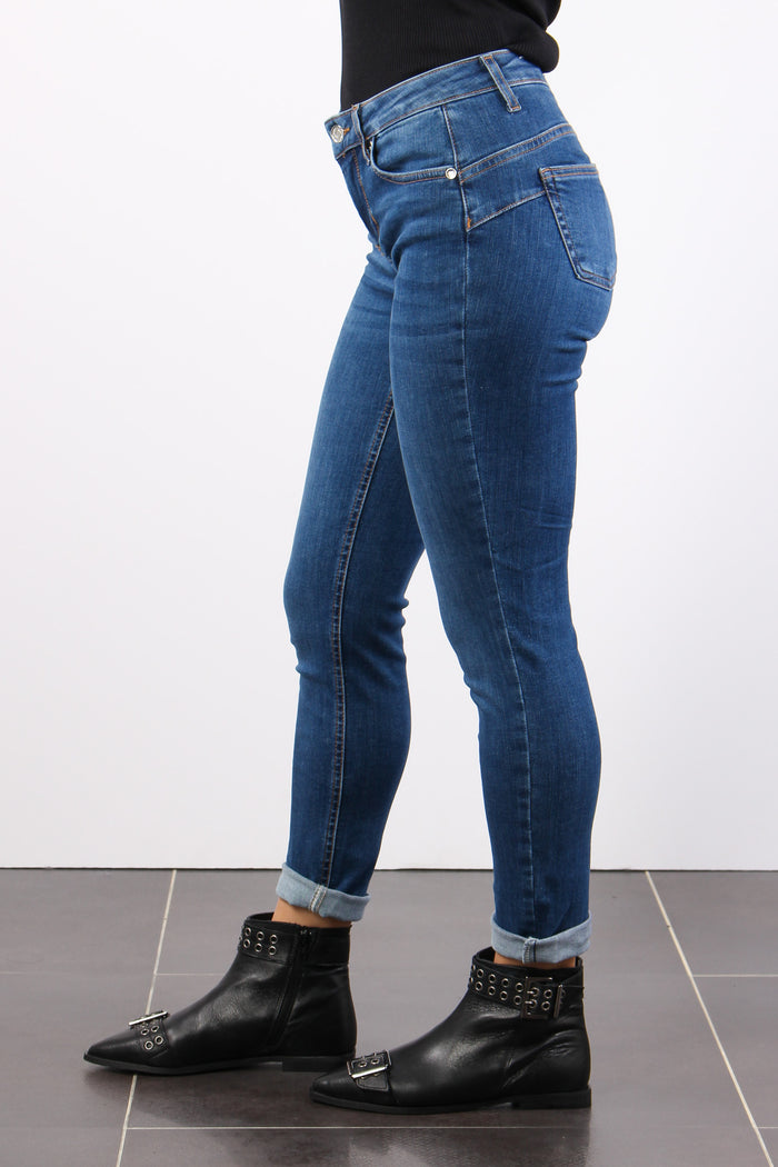 Jeans Ideal Regular Denim Blue Dark-6