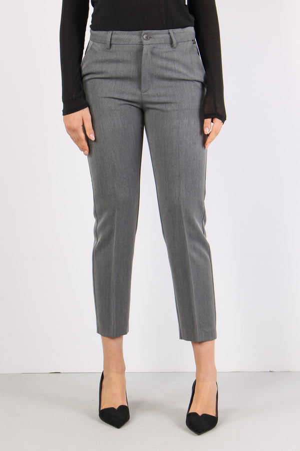 Pantalone New York Mano Lana Grey Chic-2