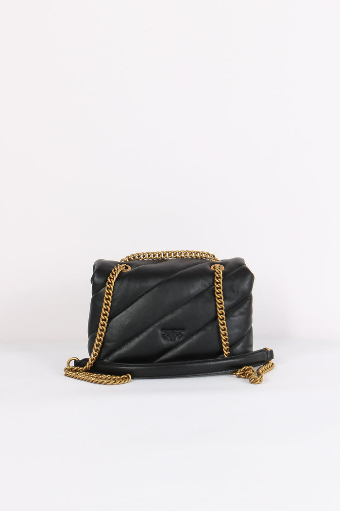 Tracollina Love Puff Nappa Nero/gold-3