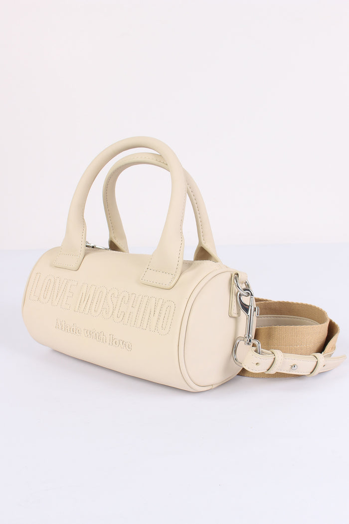 Bauletto Lettering Avorio-5