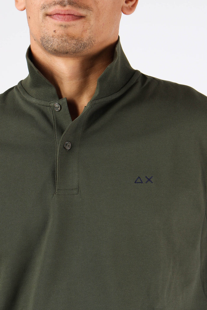 Polo Ml Toppa Contrasto Militare-7