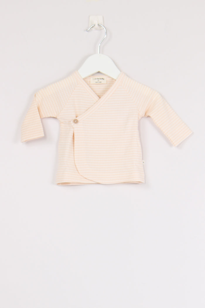 Maglia Incrocio Riga Modal Nude