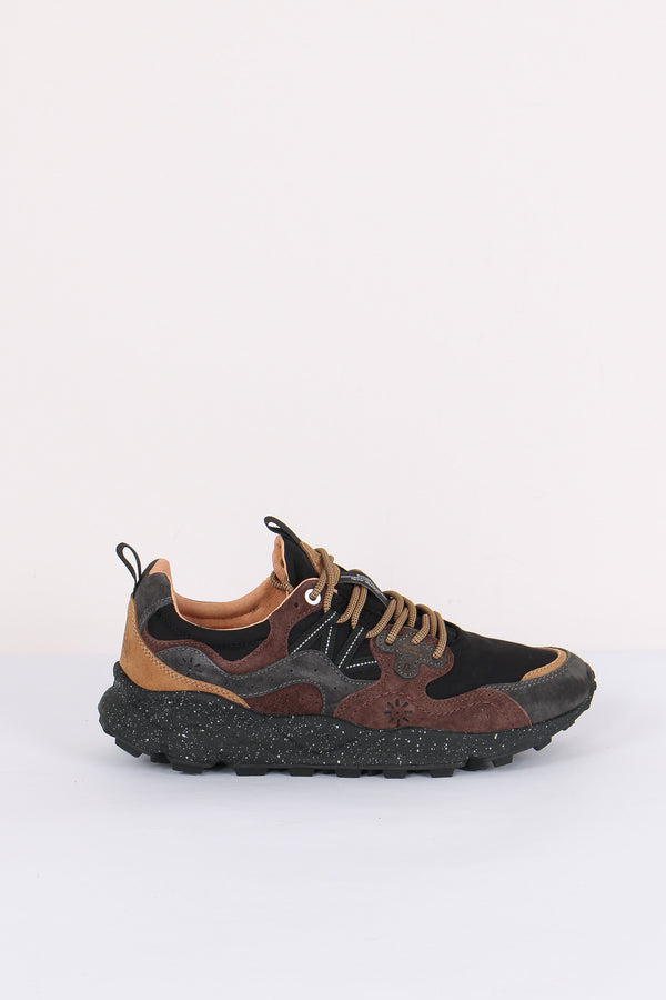 Sneakers Yamano 3 Suede/nylon Dark Grey/black