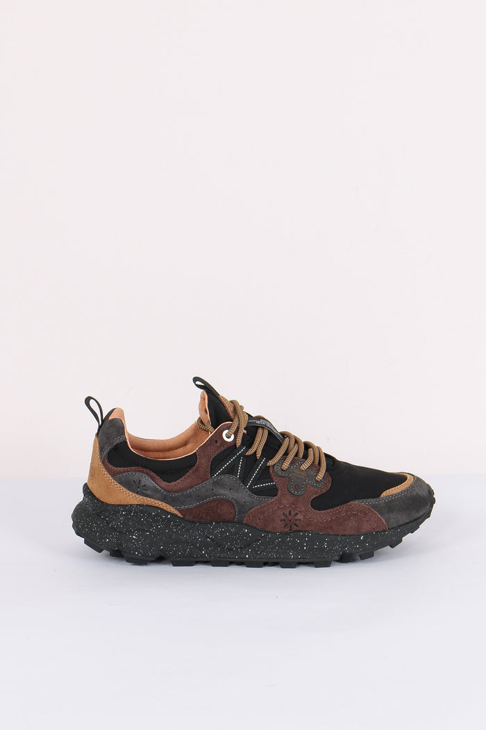 Sneakers Yamano 3 Suede/nylon Dark Grey/black