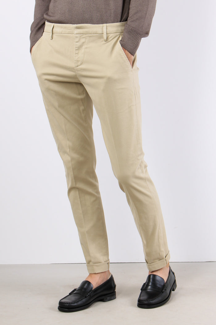Gaubert Pantalone Gabardina Beige-3