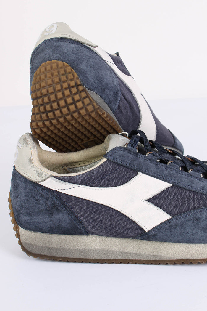 Sneakers Equipe Canvas Blu Profondo-4