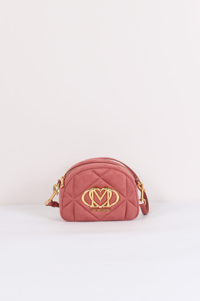 Tracolla Tonda Trapunta Rosa Antico