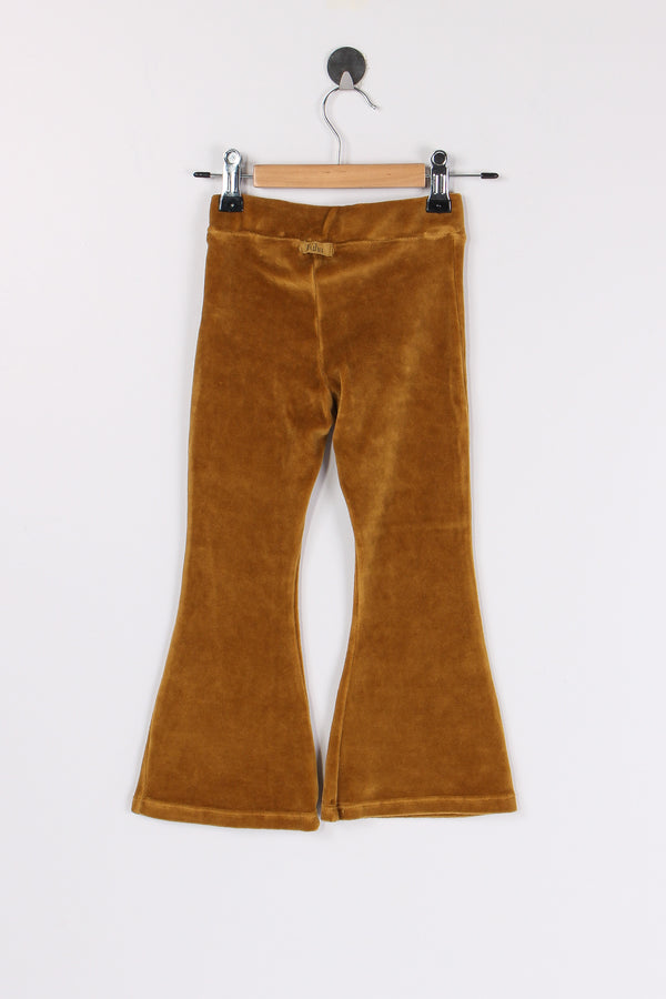 Legging Zampa Ciniglia Ocre-2