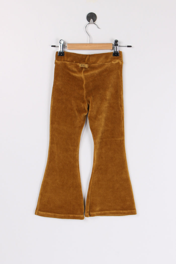 Legging Zampa Ciniglia Ocre-2