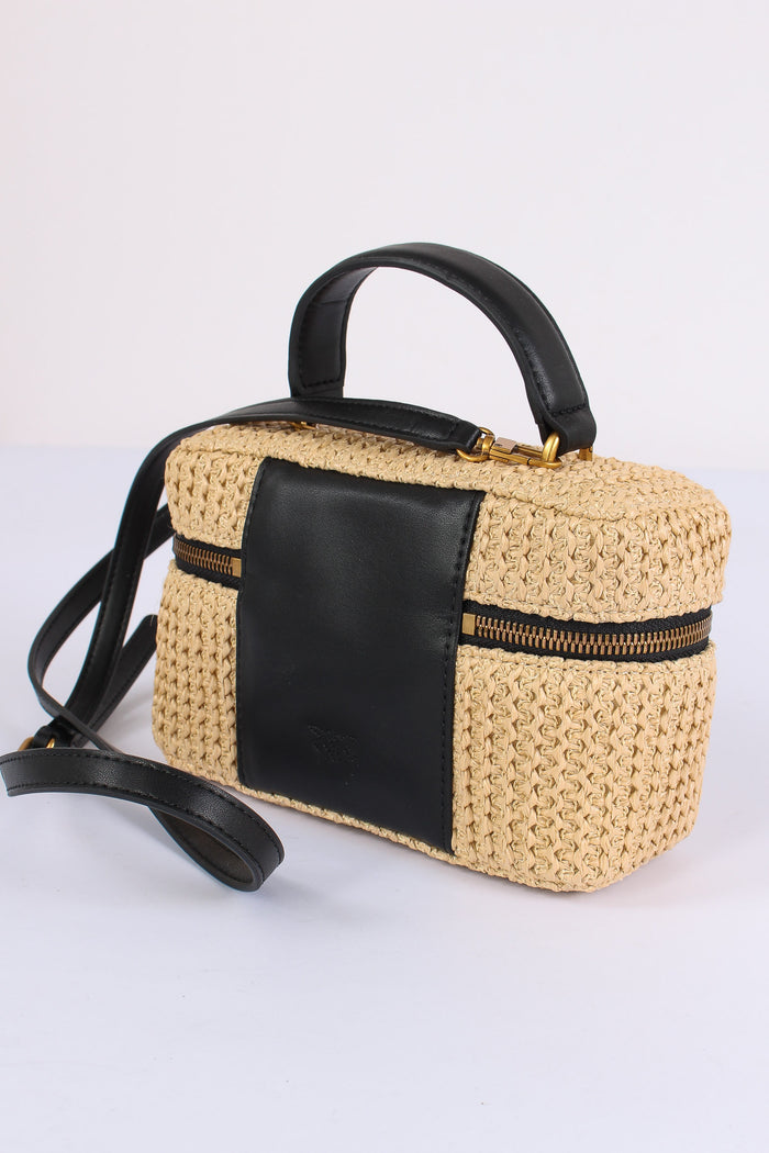 Vanity Soft Mini Rafia Rafia/nero-6