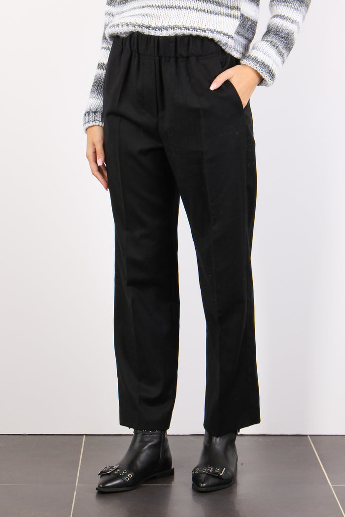 Hateley Pantalone Tasconato Nero-6