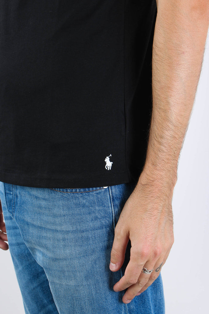 T-shirt Underwear Logo Black-7