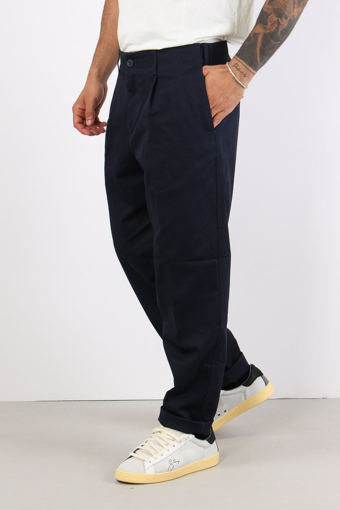 Pantalone Chino Blue-3