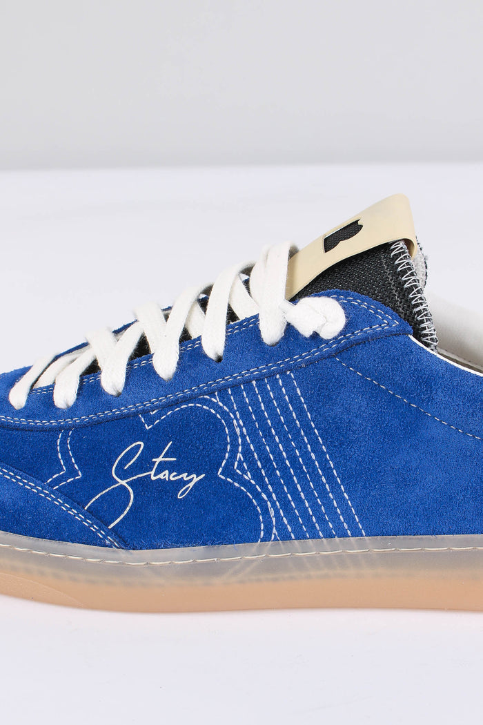 Sneakers Scamosciata Impunture Contr Blue Royal-8