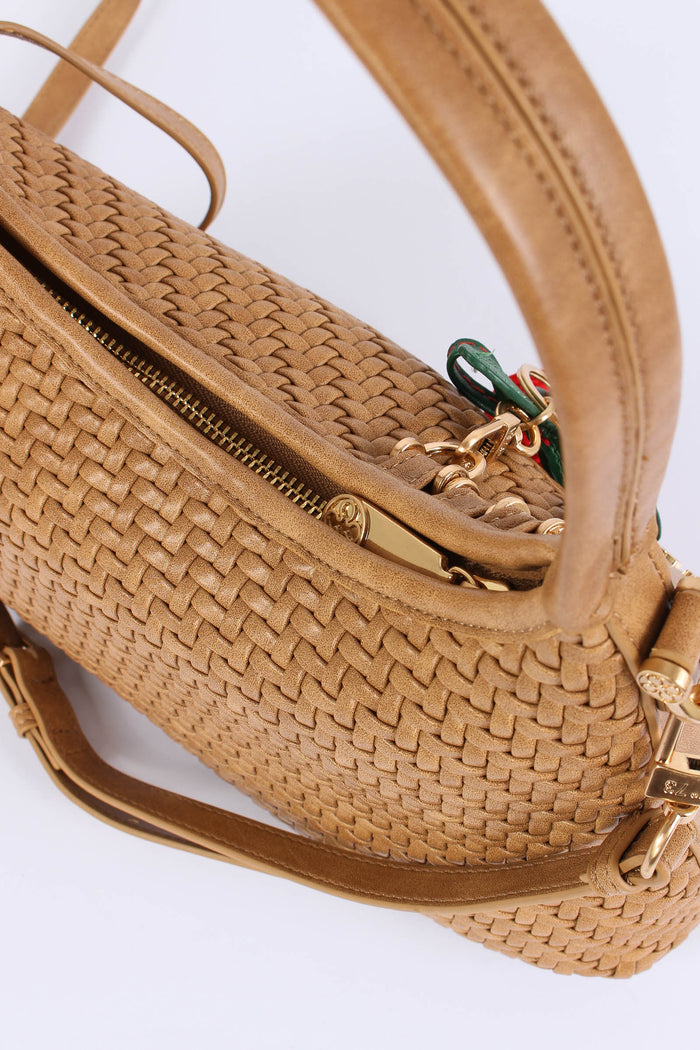 Zelda Baguette Intreccio Sabbia-6